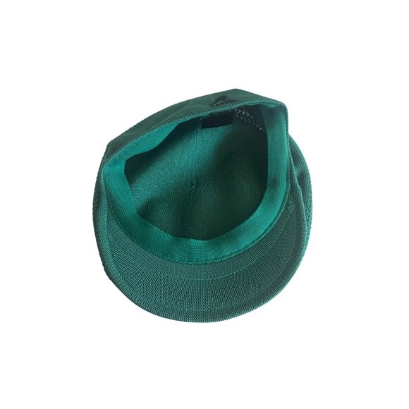 Kangol Mens Green Tropic 504 Ventair Flat Cap Size S St. patrick - Picture 4 of 6